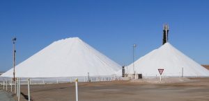 Port Hedland salt stacks