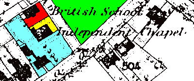 1863 OS map extract