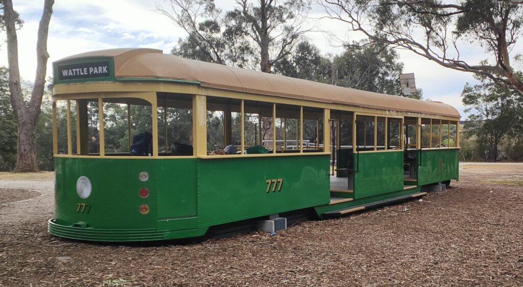 W5 tram shell